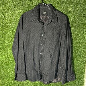 Boss Black Casual Button Down Shirt with Classic Design